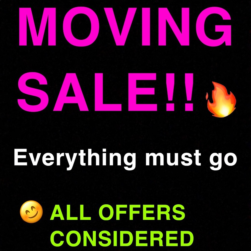 MOVING SALE